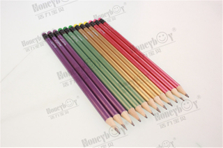 Customized Design Sharpened Metallic Paint Pencil with Logo 