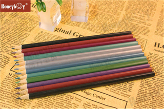 Honeyboy Metallic Trangular Color Pencil China 